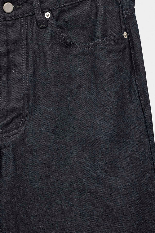 SELVEDGE REGULAR NAVY JEANS - 4