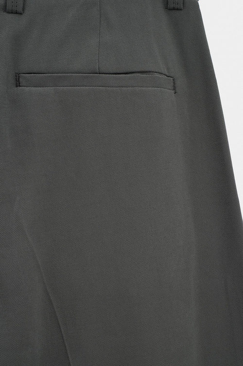 DOUBLE PILELI ANTHRACITE MODAL TROUSERS - 4