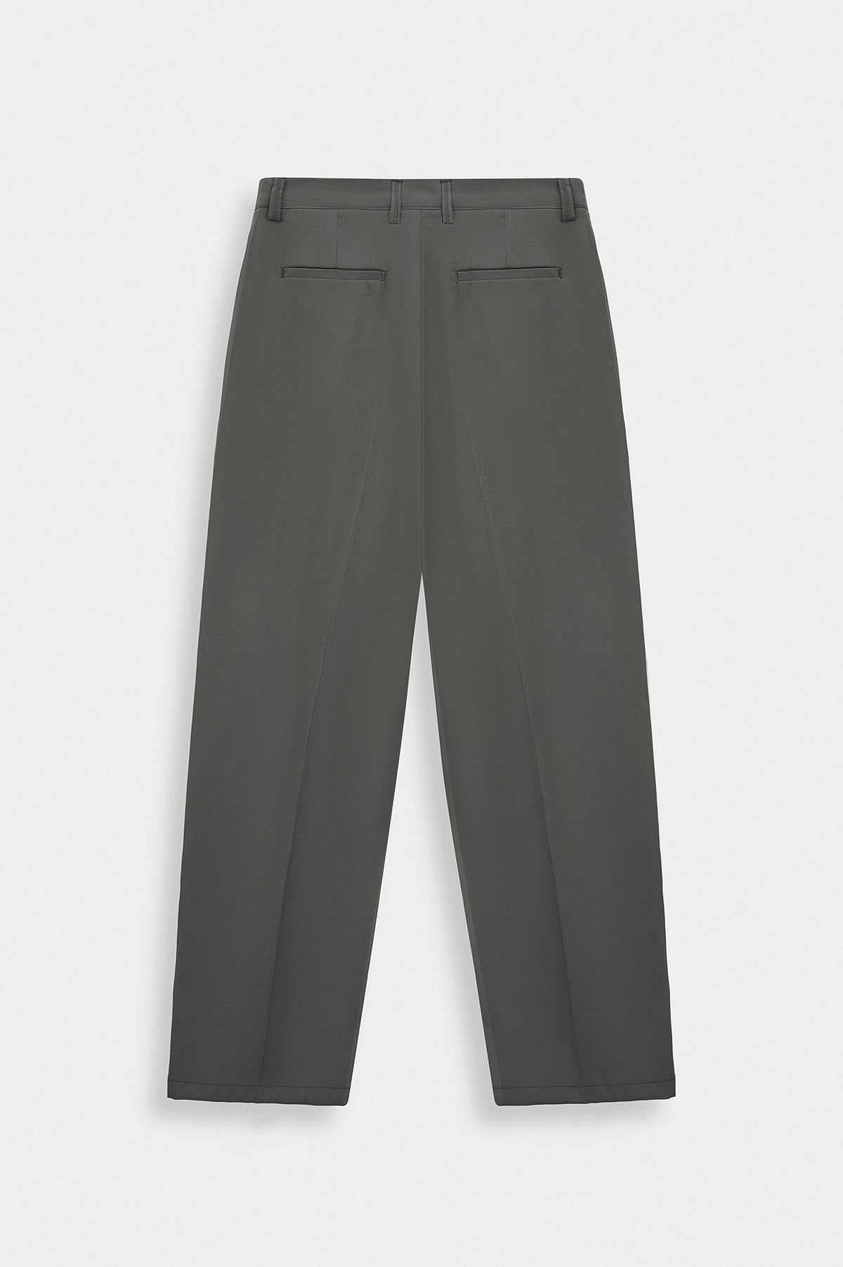 DOUBLE PILELI ANTHRACITE MODAL TROUSERS - 3