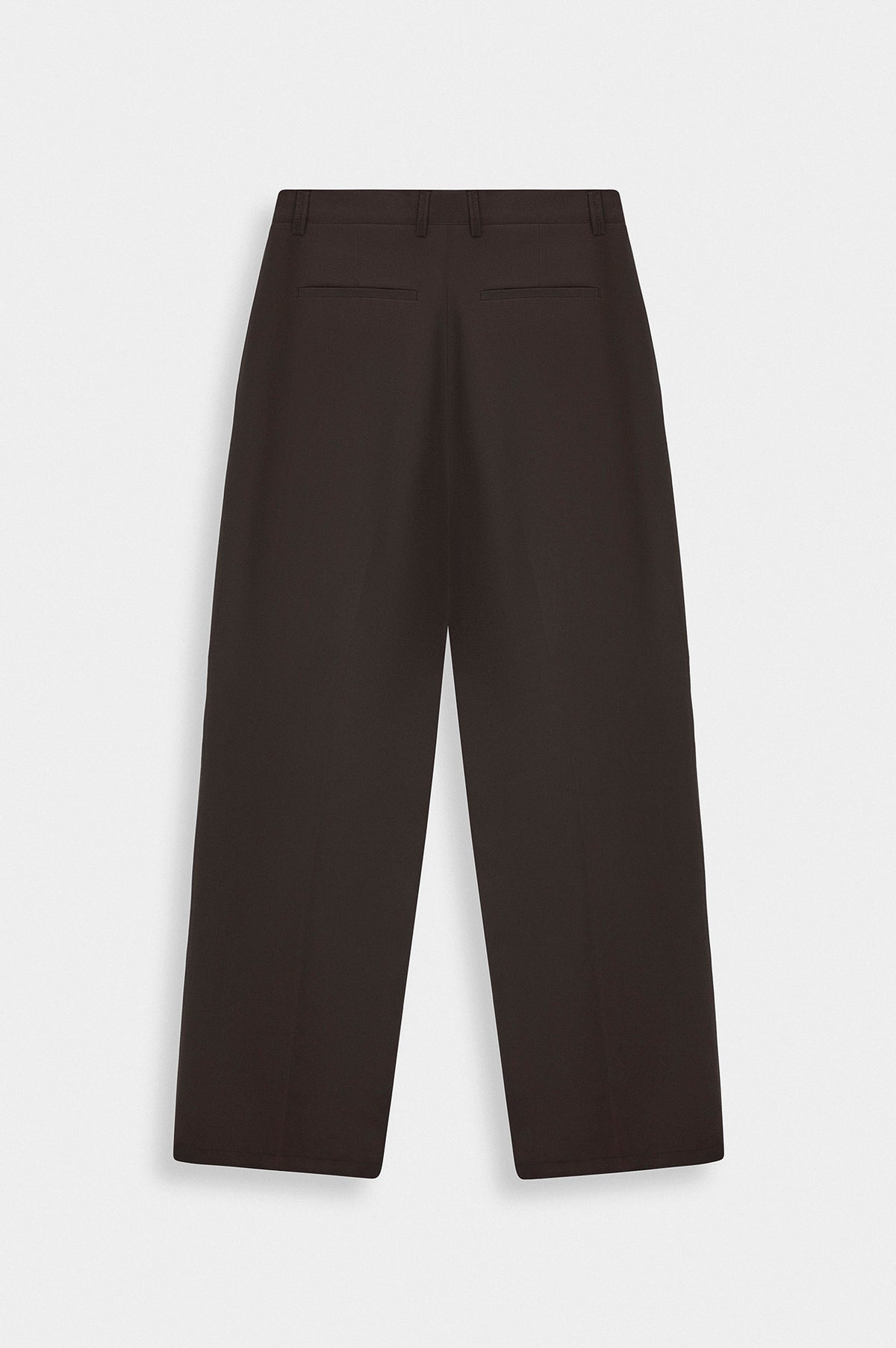 DOUBLE PILELI BROWN MODAL TROUSERS - 3