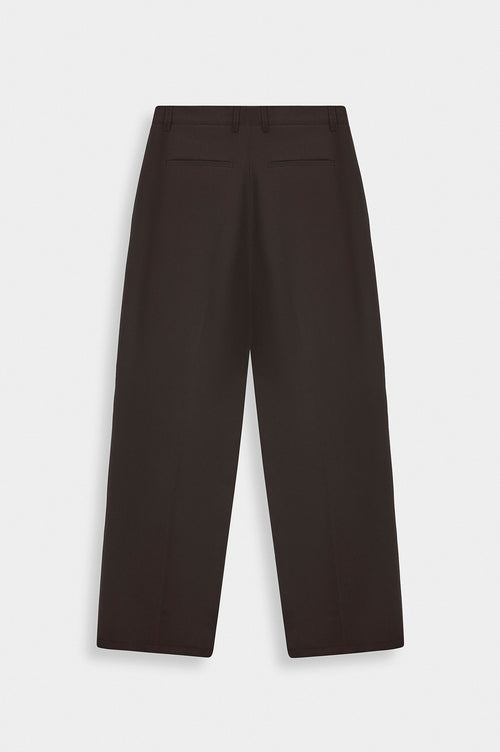 DOUBLE PILELI BROWN MODAL TROUSERS - 3