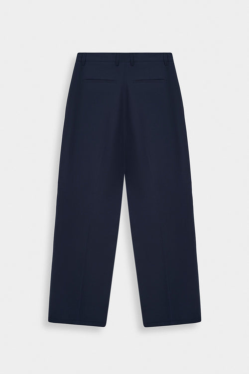 DOUBLE PILELI NAVY MODAL TROUSERS - 3