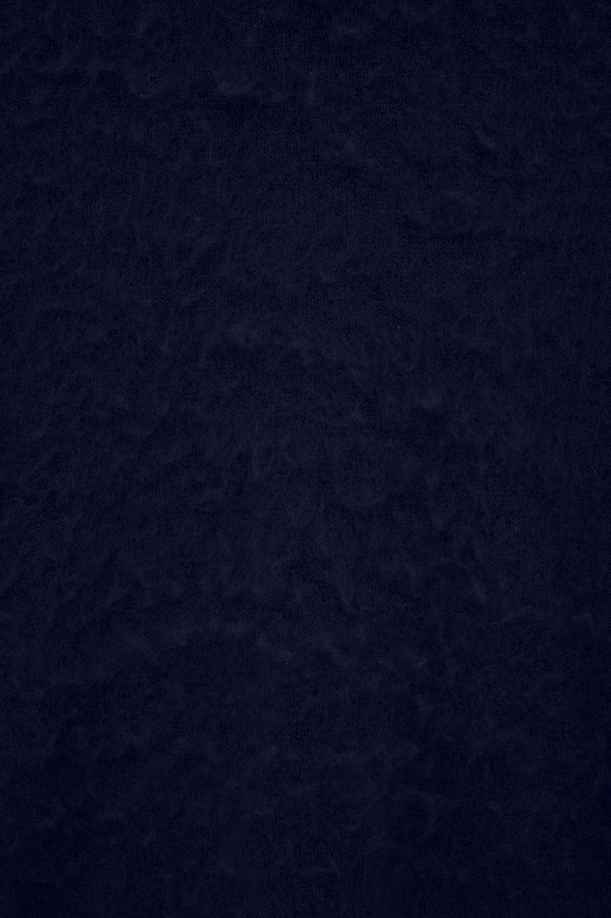 V NECK CROP FIT NAVY KNIT SWEATER - 2
