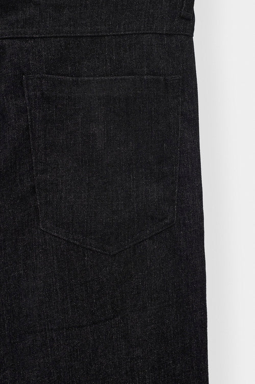 Regular Fit Dokulu Siyah Kadife Pantolon - 3