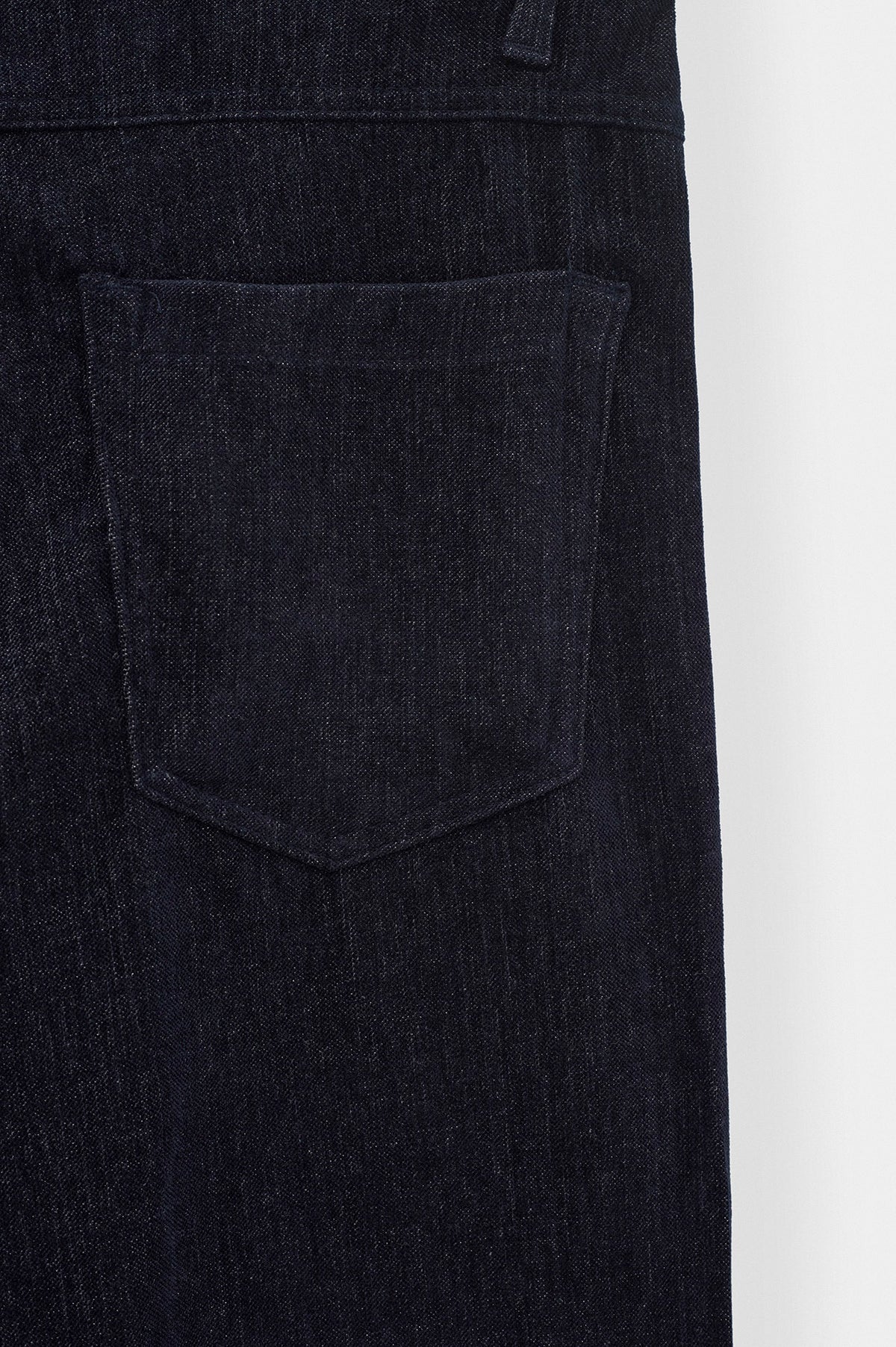 Regular Fit Dokulu Lacivert Kadife Pantolon - 3