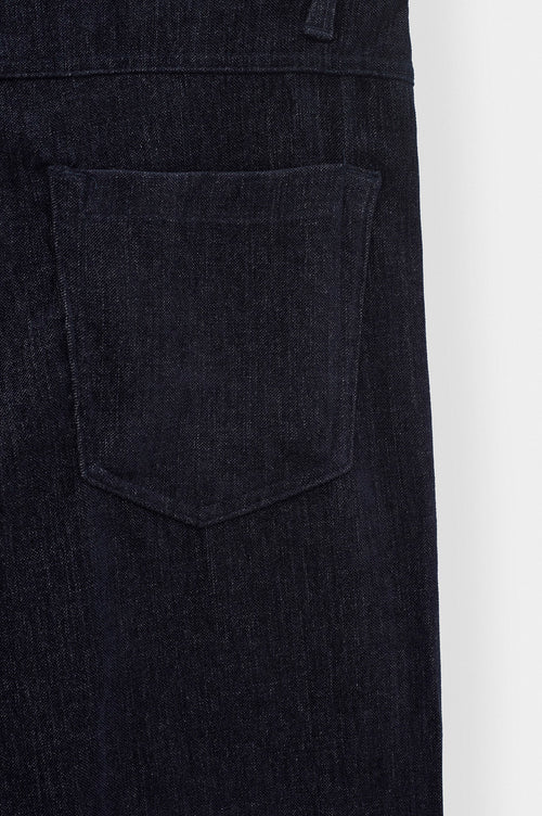 Regular Fit Dokulu Lacivert Kadife Pantolon - 3
