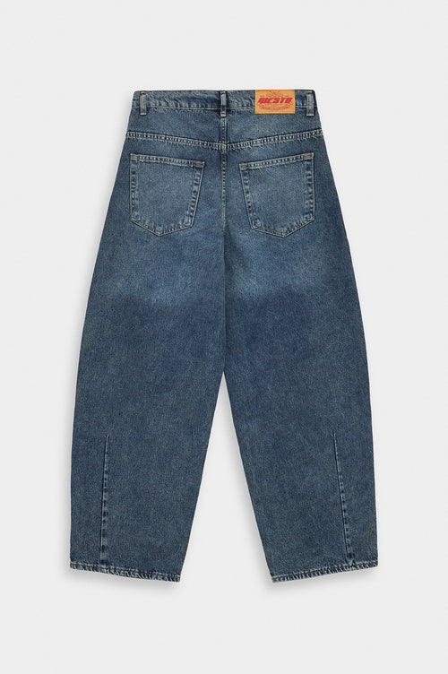 Balloon Fit Mavi Jean - 5