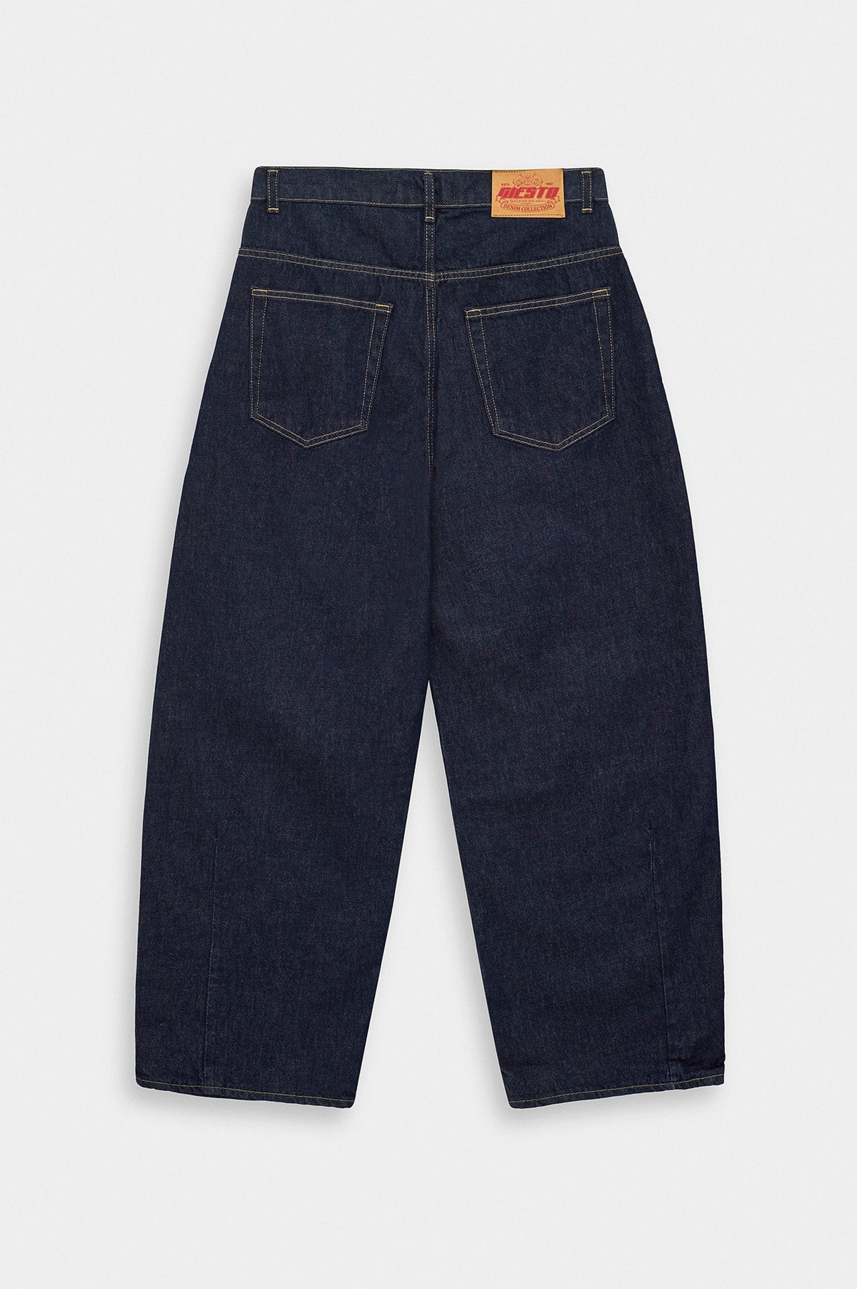 Balloon Fit Lacivert Jean - 4