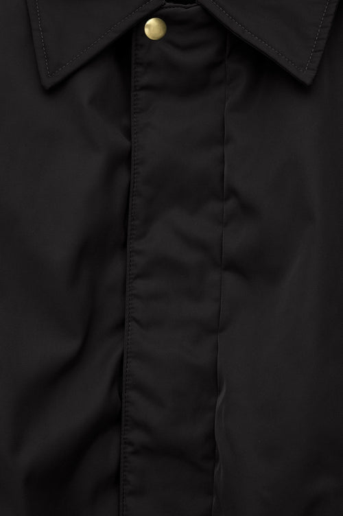 BATWING SLEEVE BLACK BOMBER JACKET - 5