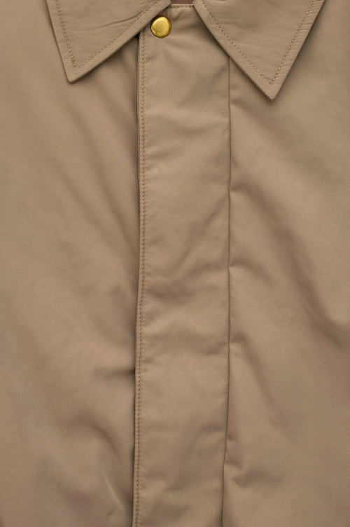BATWING SLEEVE BEIGE BOMBER JACKET - 2