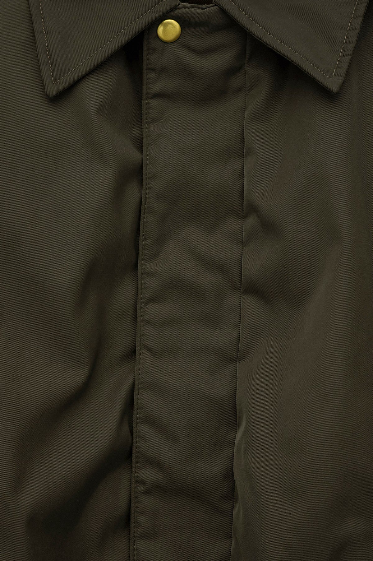 BATWING SLEEVE KHAKI BOMBER JACKET - 2