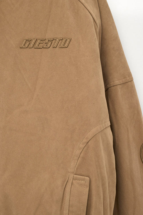 SUEDE BEIGE TRACK JACKET - 2