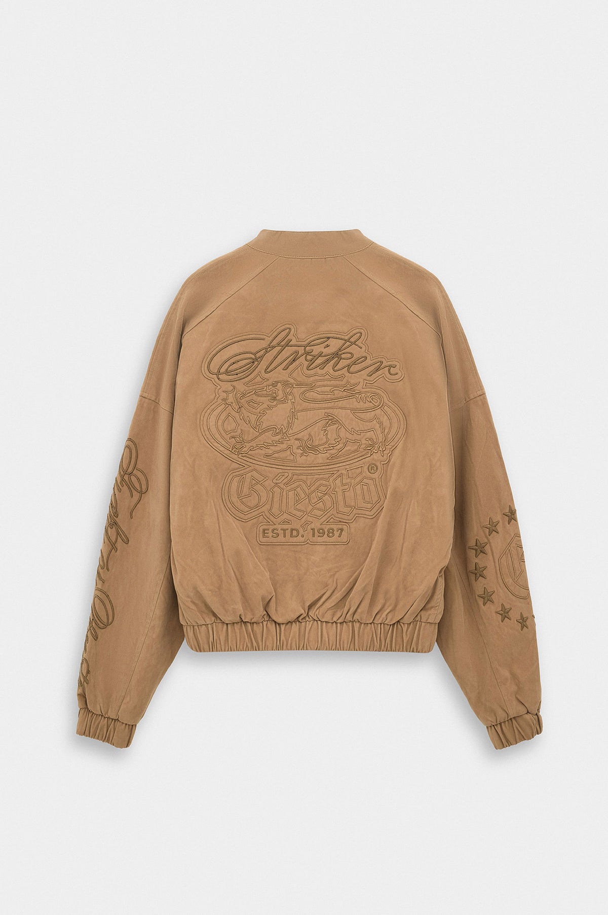 SUEDE BEIGE TRACK JACKET - 4