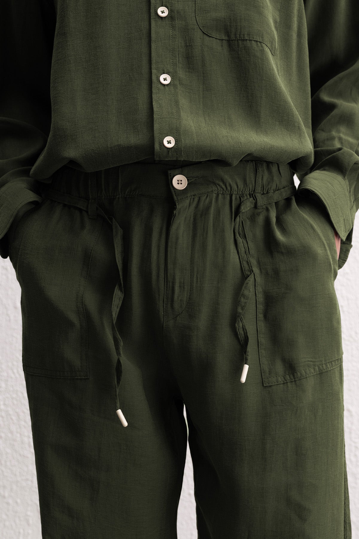 DÖKÜMLÜ JOGGER HAKİ PANTOLON GIESTO