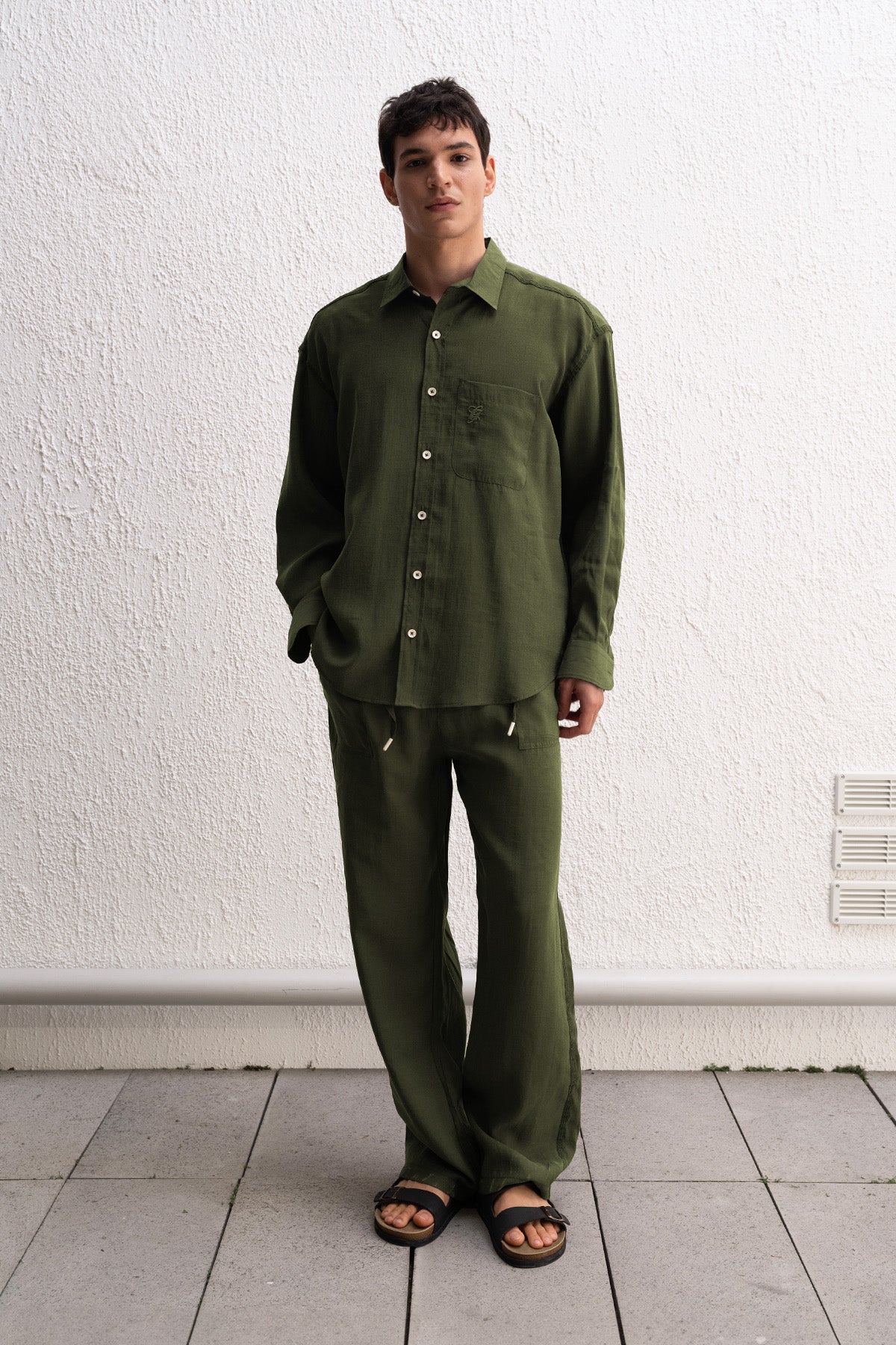 DÖKÜMLÜ JOGGER HAKİ PANTOLON GIESTO