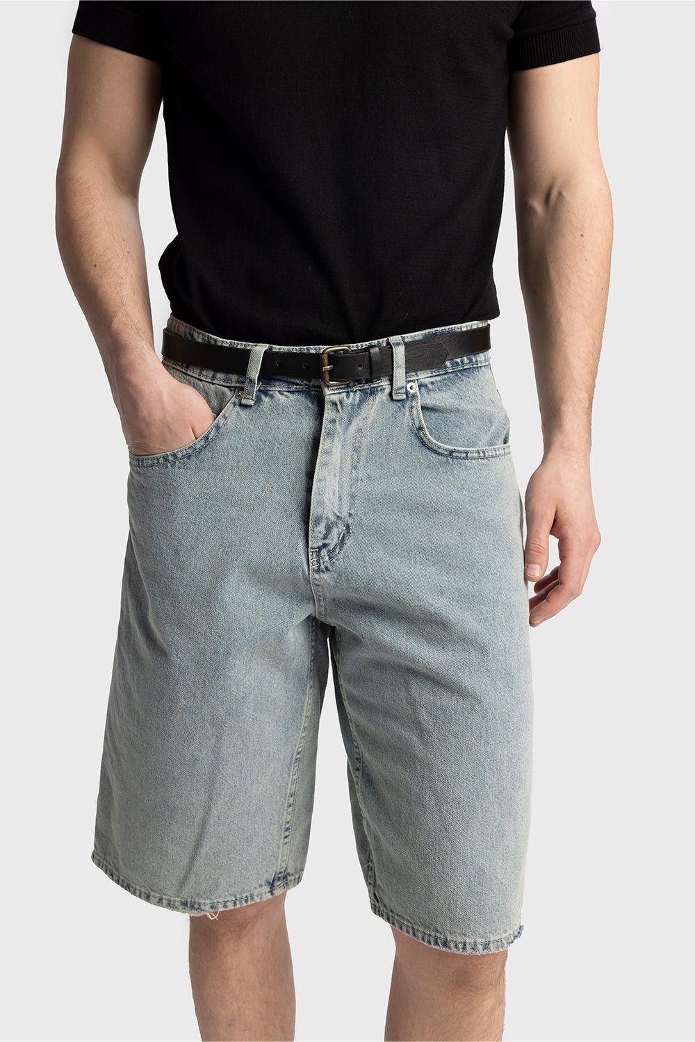 DENIM ŞORT - MAVİ - ŞORT