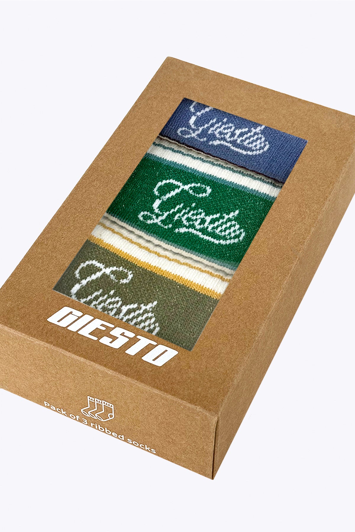 3'LÜ GIESTO RENKLİ ÇORAP PAKETİ