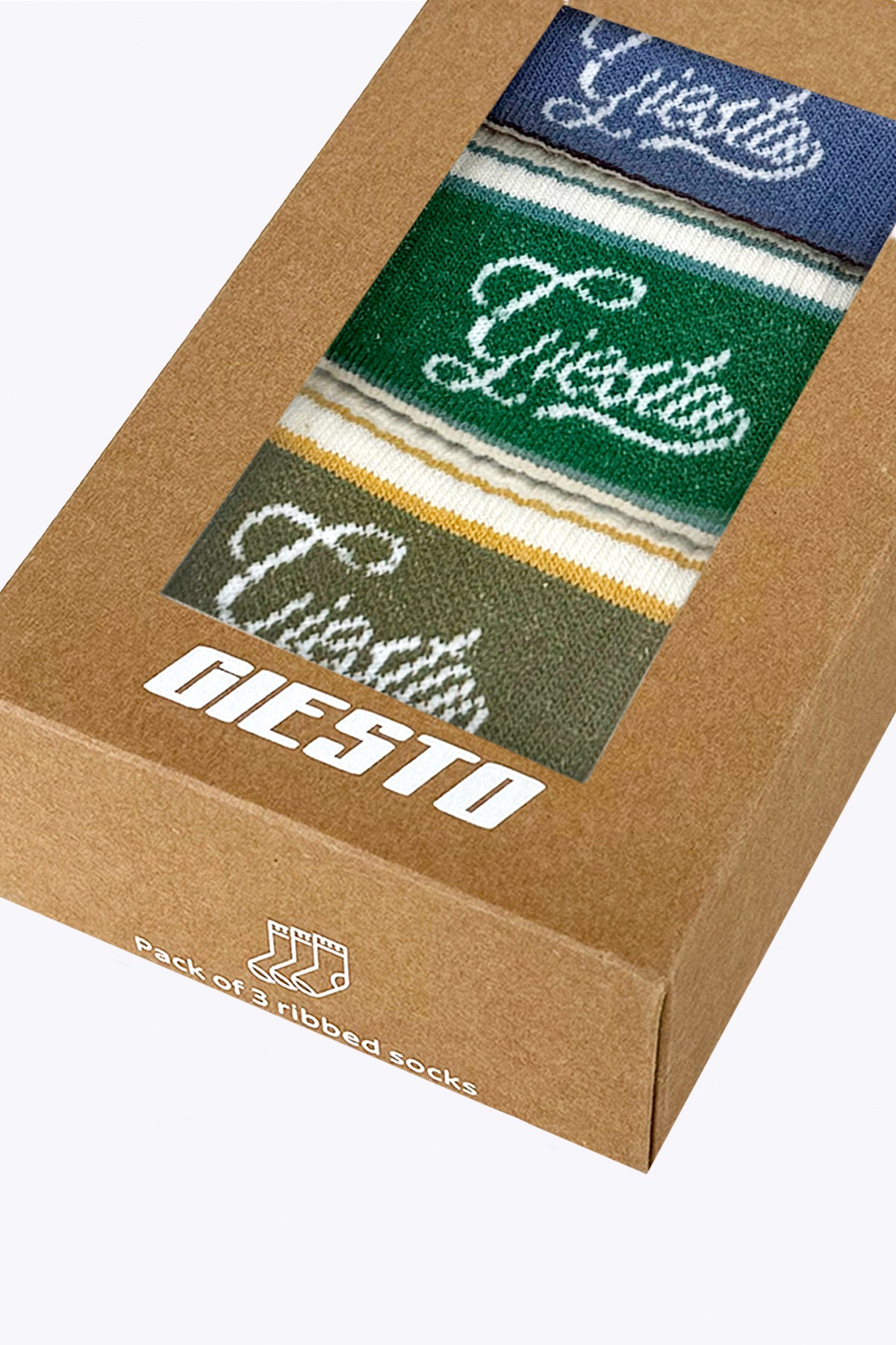 3'LÜ GIESTO RENKLİ ÇORAP PAKETİ