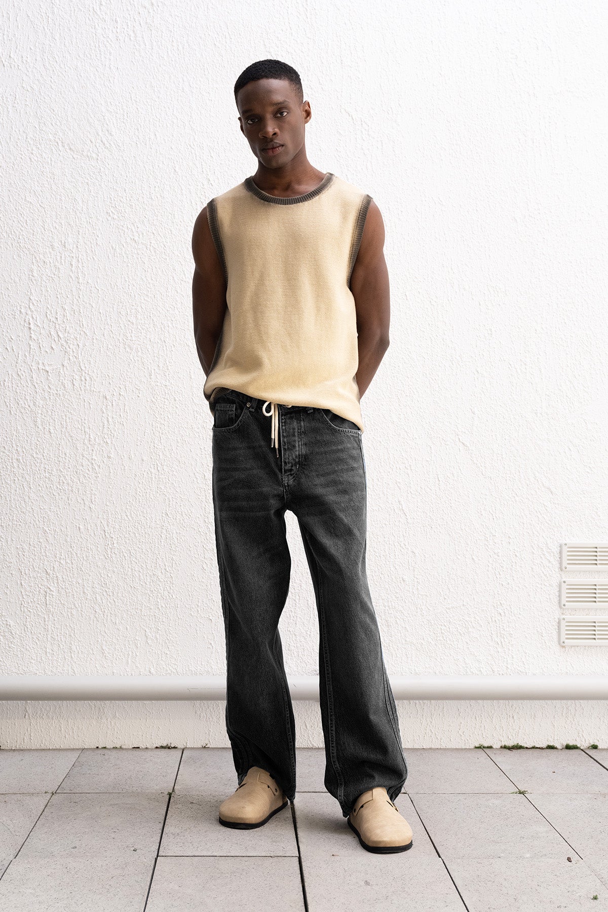 BAĞCIKLI BAGGY ANTRASİT JEAN GIESTO