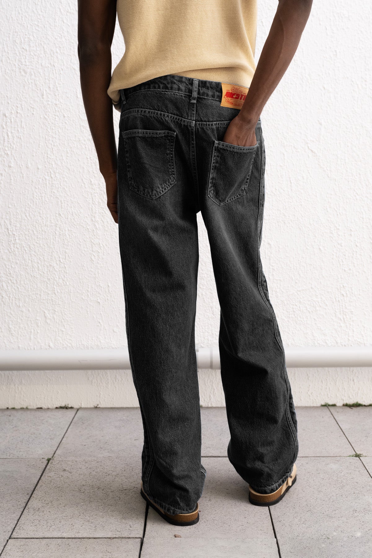 BAĞCIKLI BAGGY ANTRASİT JEAN GIESTO