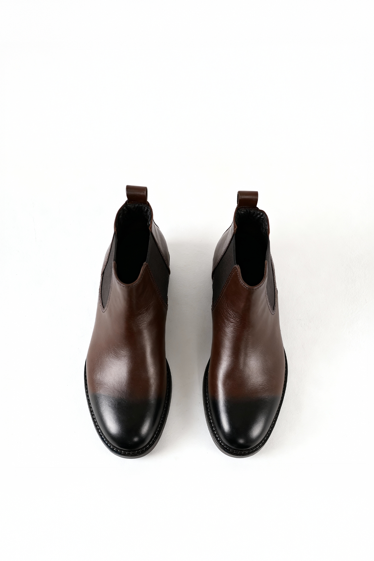 KLASİK DERİ KAHVERENGİ BOT