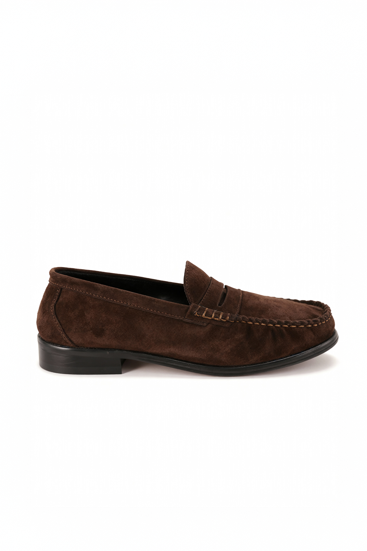 SÜET KAHVERENGİ LOAFER