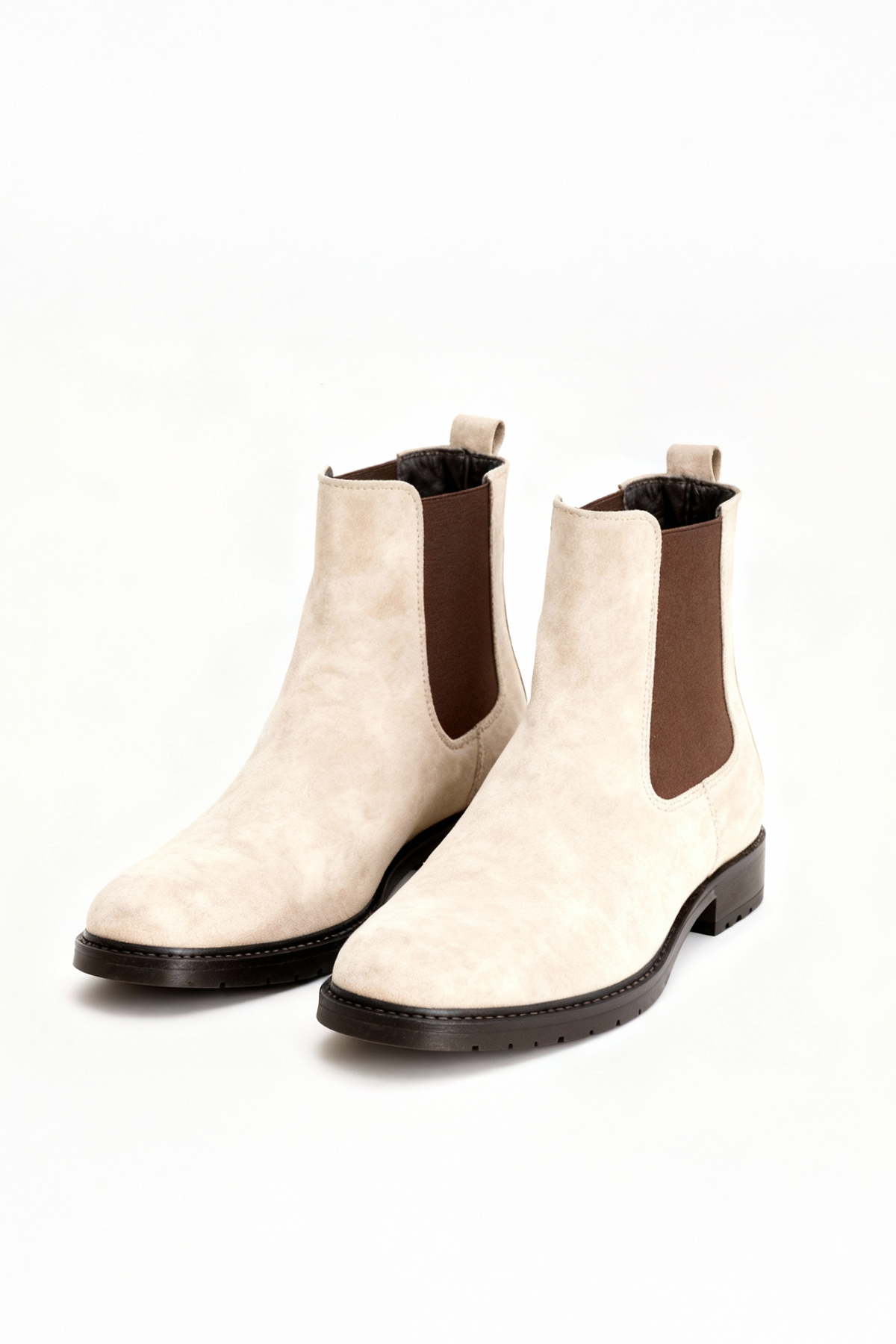 KLASİK BEJ SÜET BOT