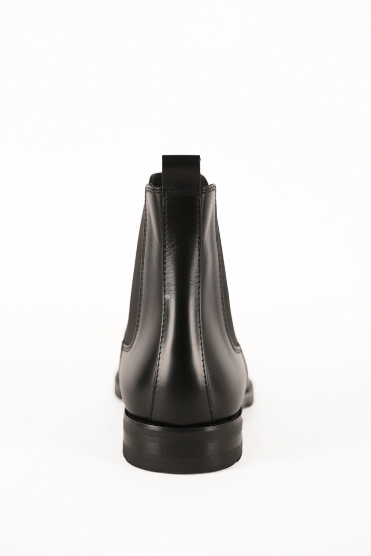 KLASİK DERİ SİYAH BOT