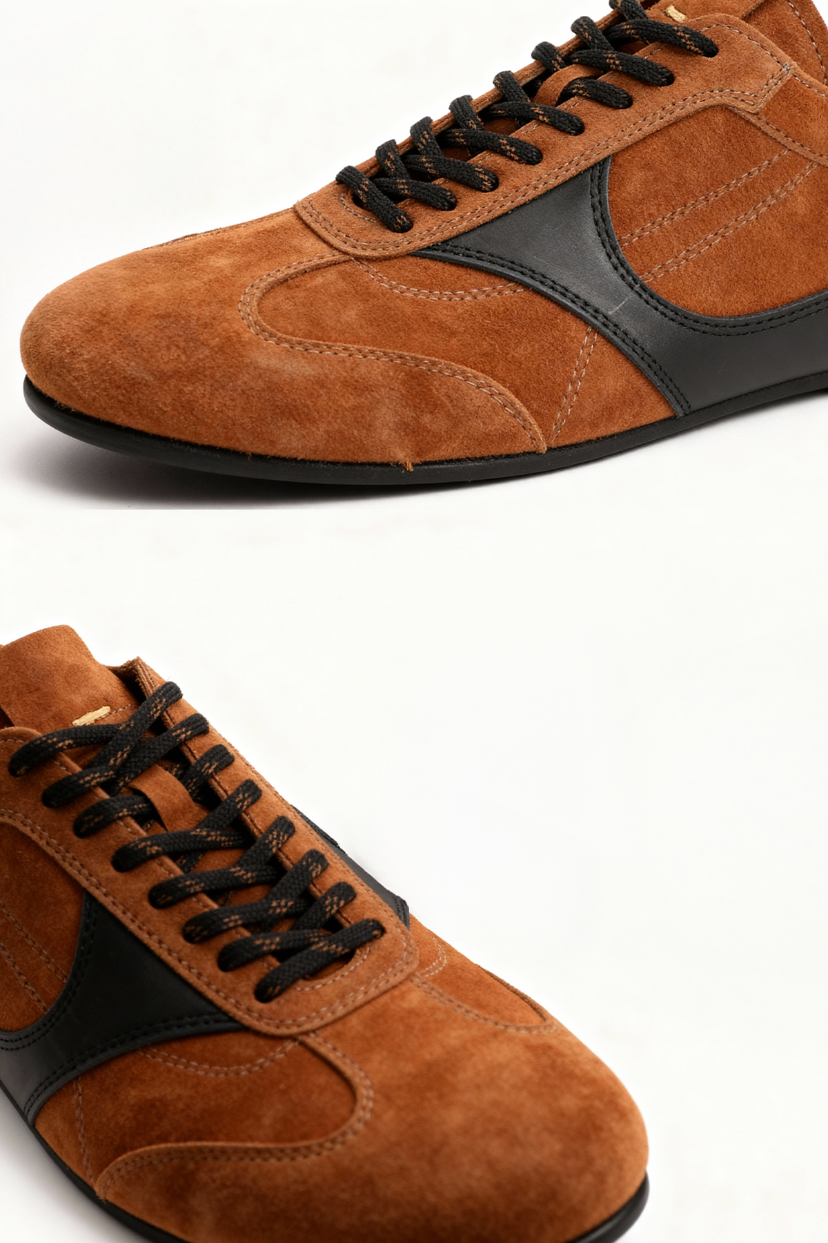 PARÇALI DERİ TABA AYAKKABI