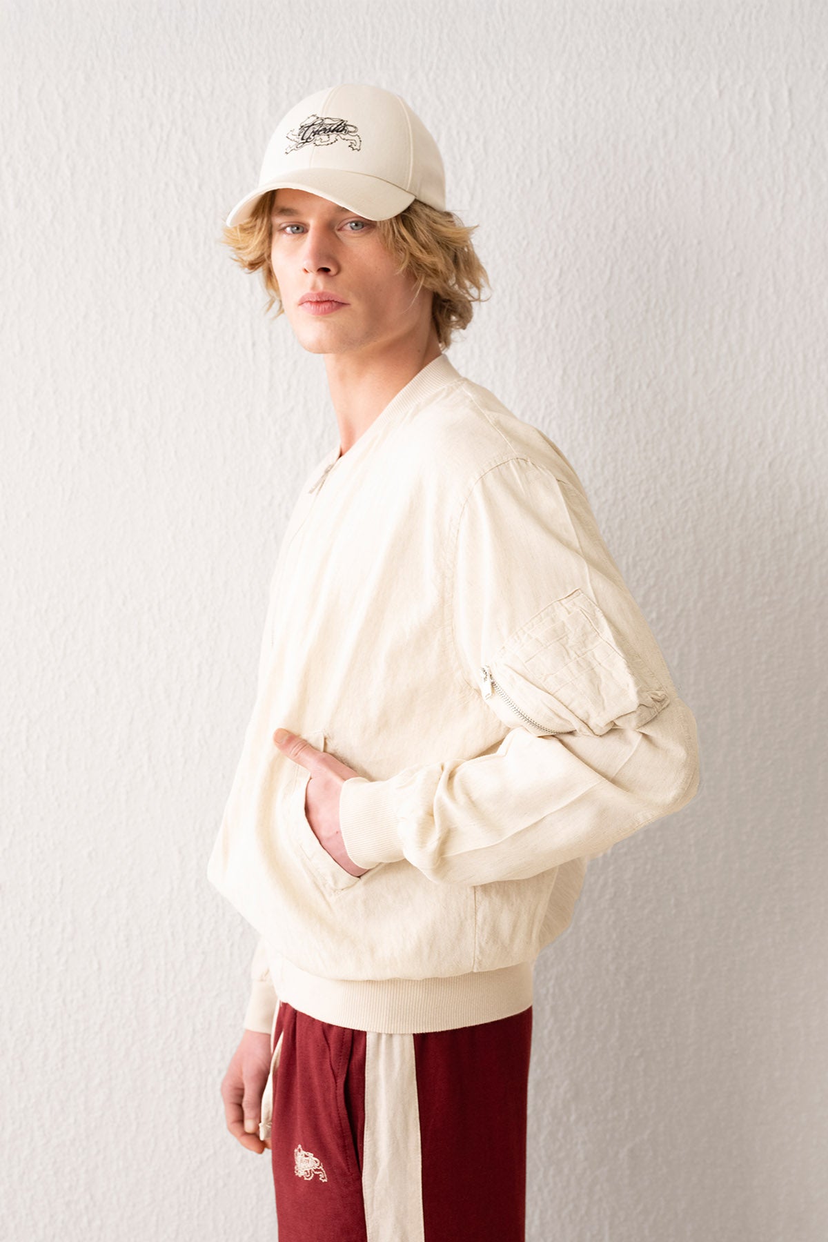 KETEN BOMBER BEJ CEKET