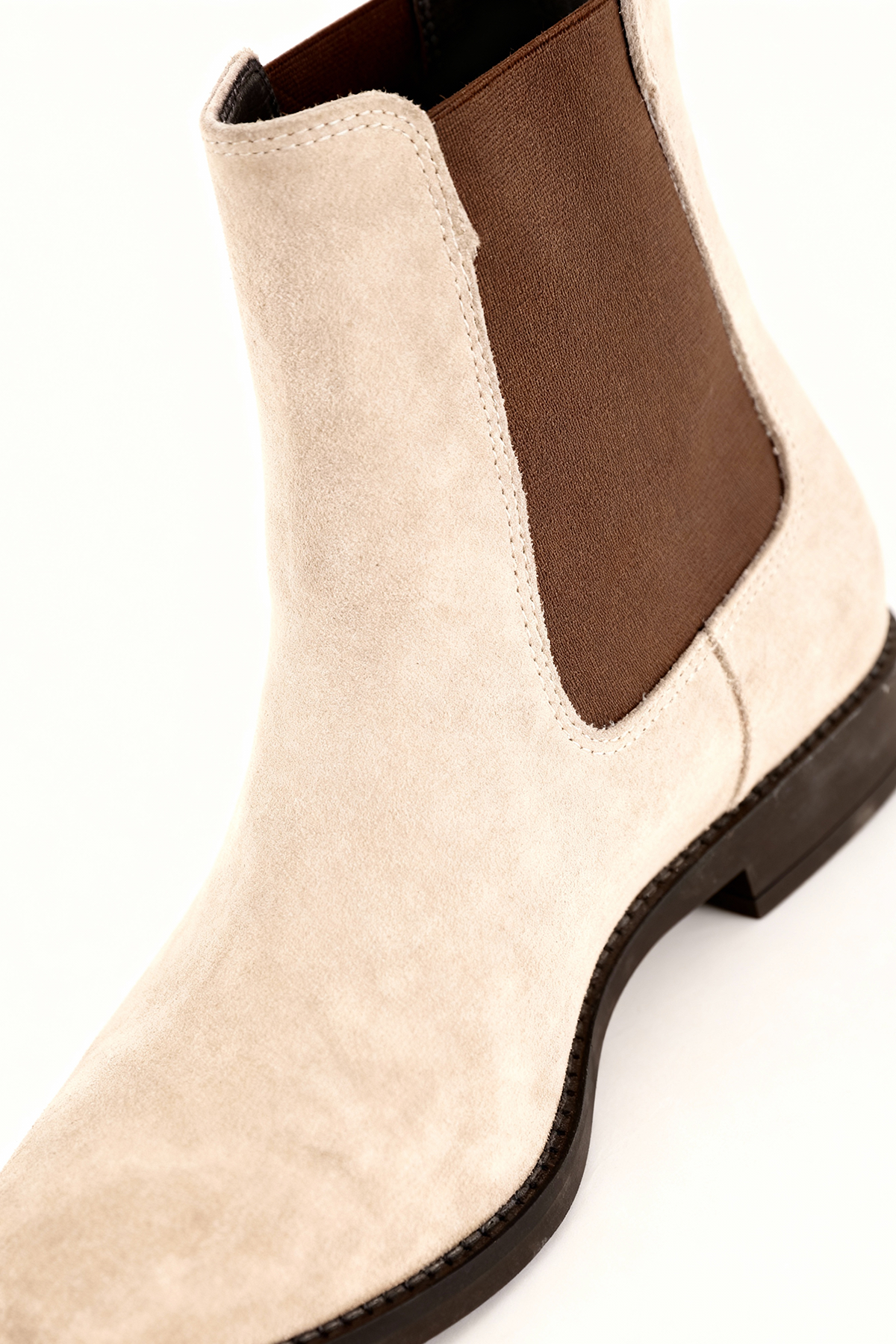 KLASİK BEJ SÜET BOT