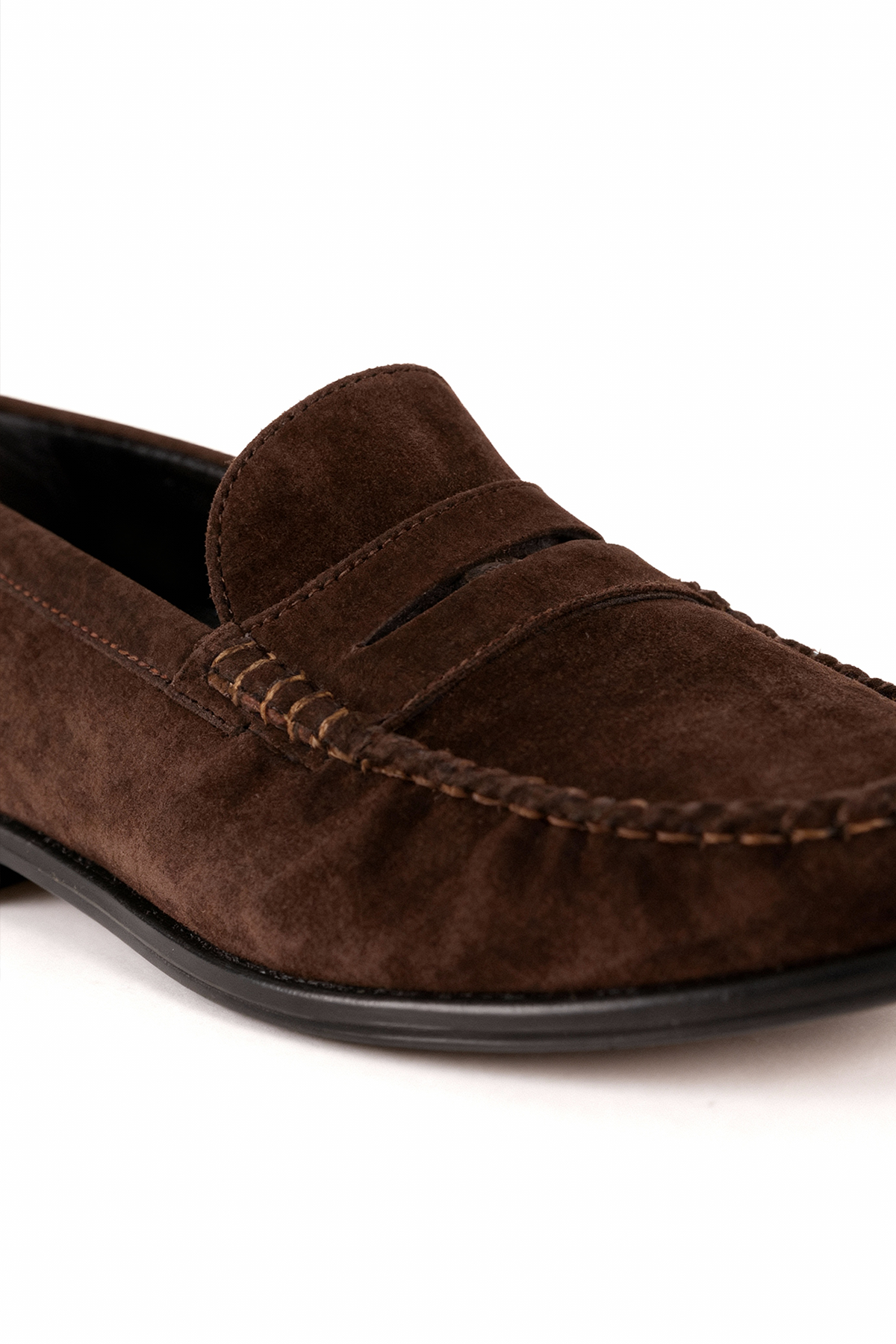 SÜET KAHVERENGİ LOAFER