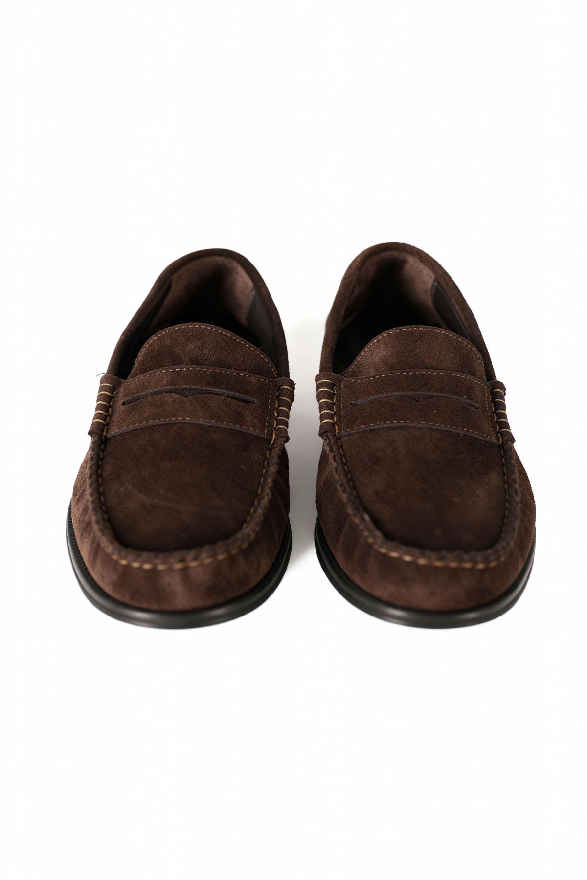 SUEDE BROWN LOAFER