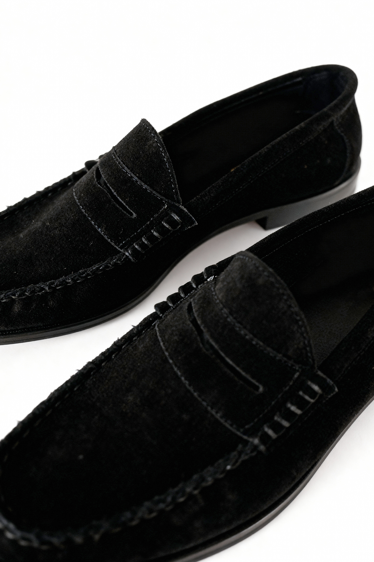 SÜET SİYAH LOAFER