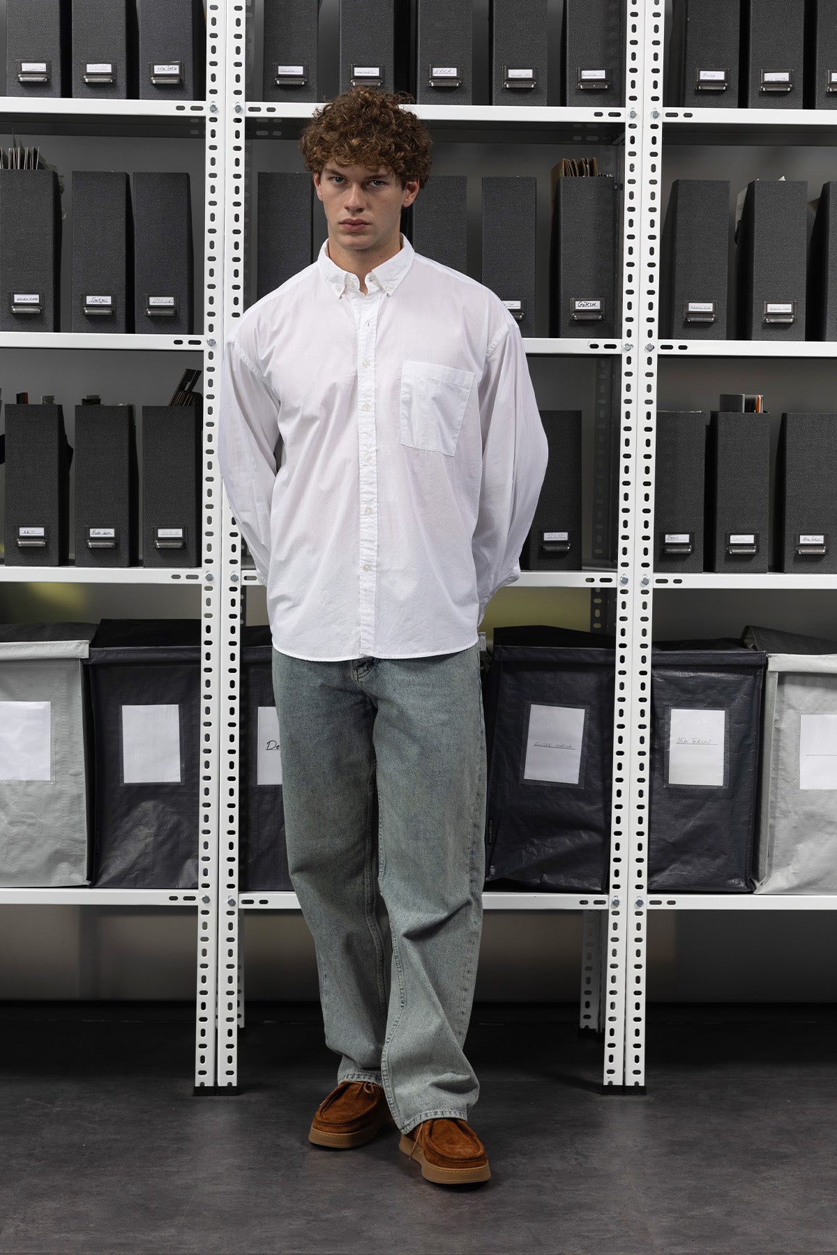 POPLİN GÖMLEK - BEYAZ - GÖMLEK