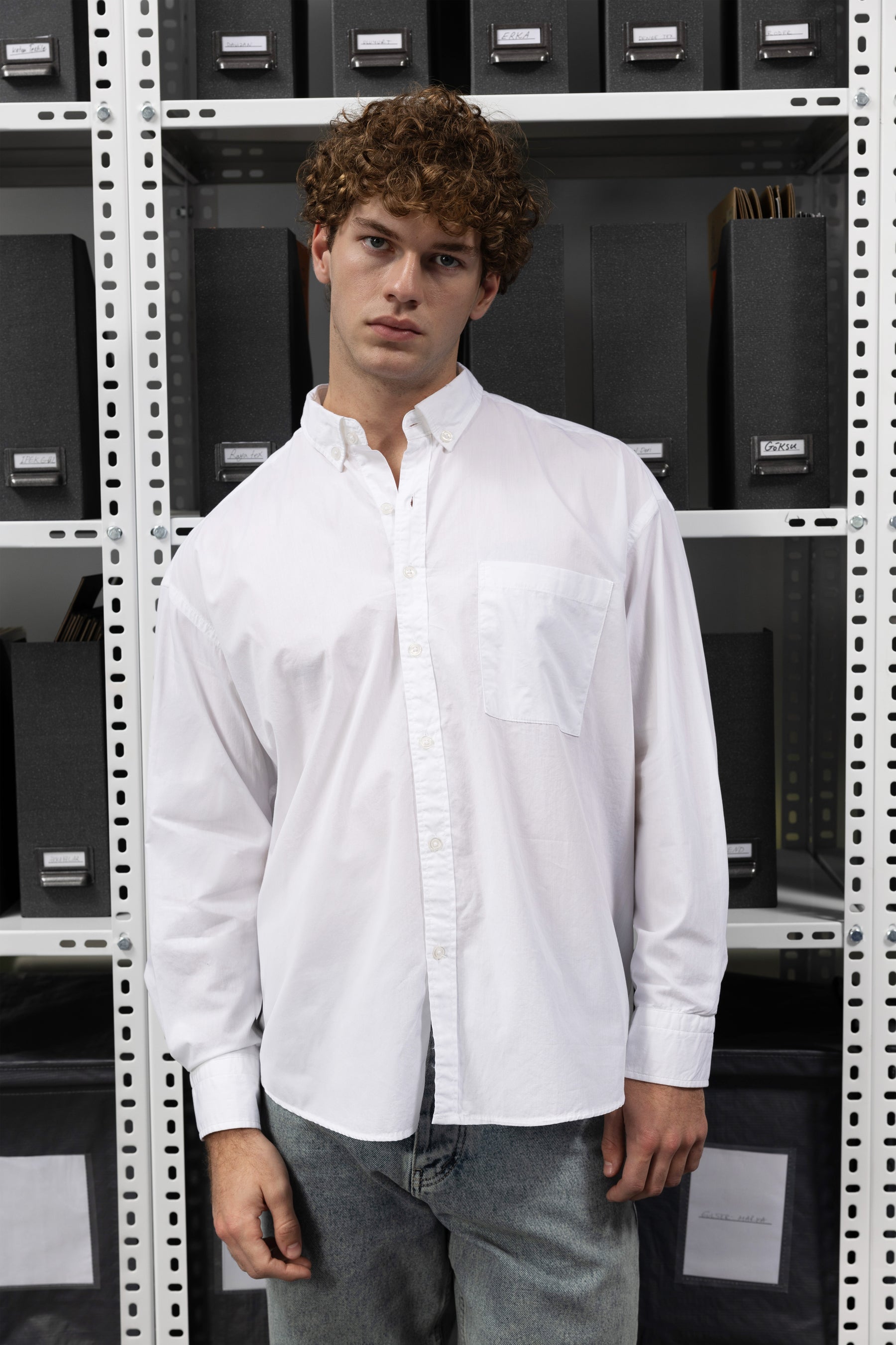 POPLİN GÖMLEK - BEYAZ - GÖMLEK