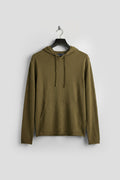 DÖKÜMLÜ HAKİ KETEN TRİKO SWEATSHIRT