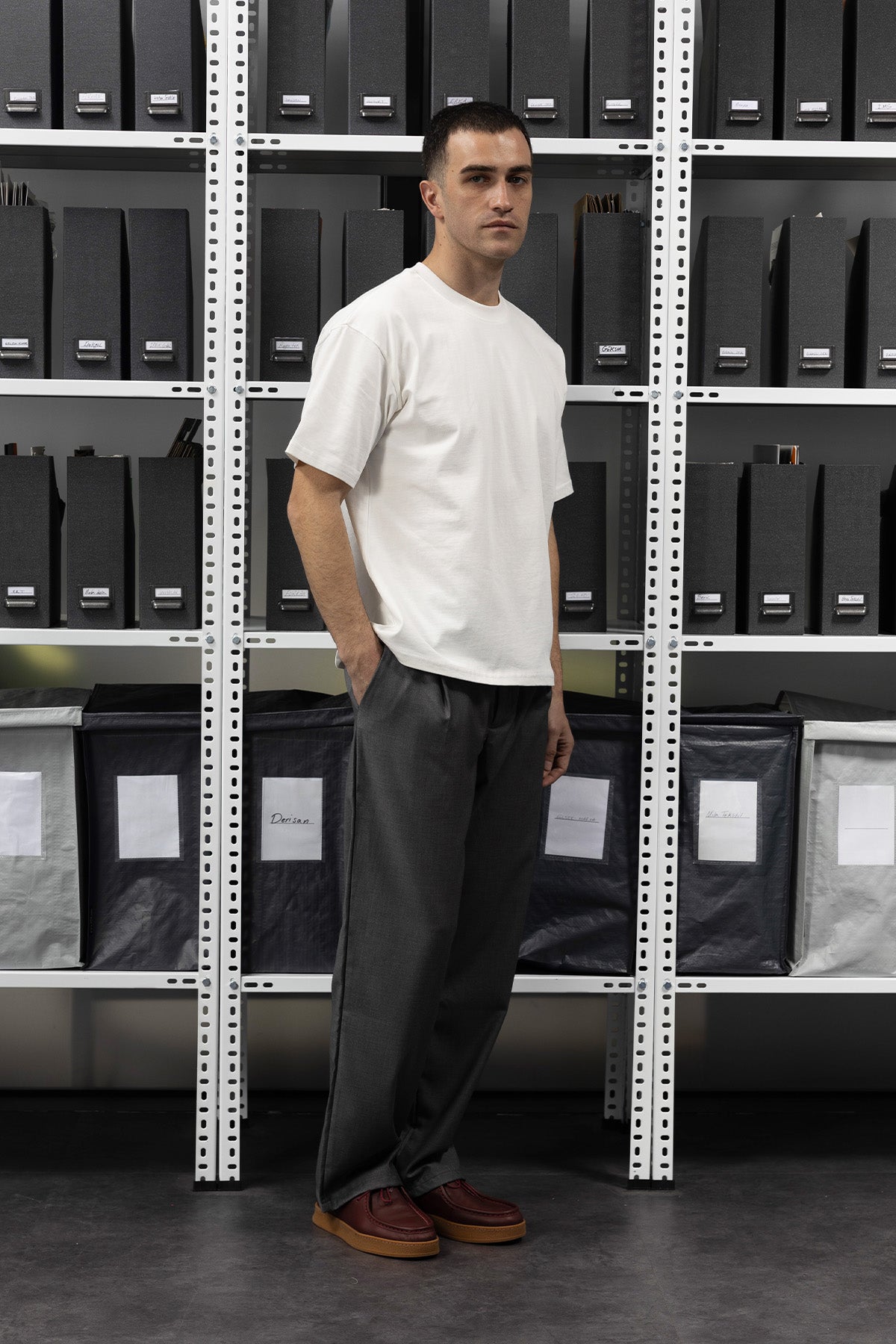 BASIC KISA KOL T-SHIRT - BEYAZ - T-SHIRT