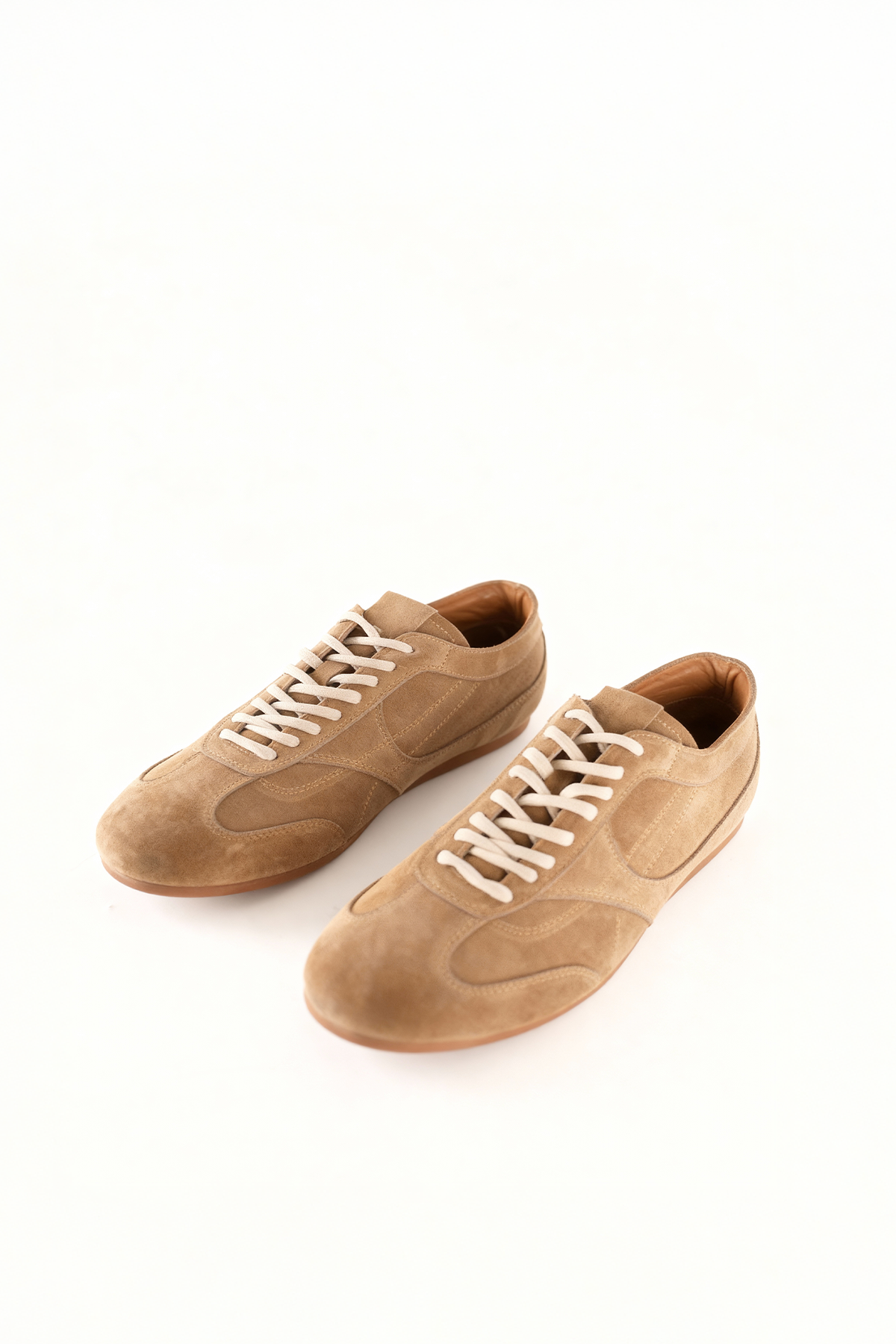 PARÇALI DERİ BEJ AYAKKABI