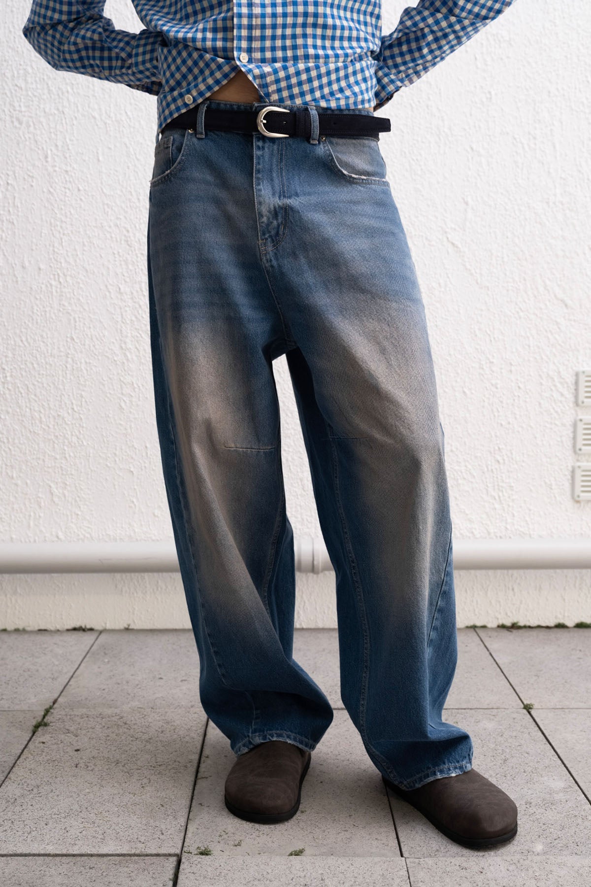BAGGY FIT MAVİ JEAN GIESTO