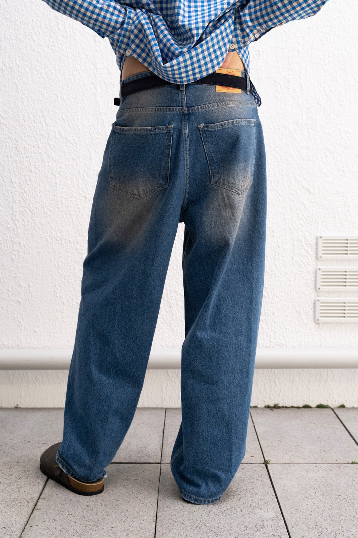 BAGGY FIT MAVİ JEAN GIESTO
