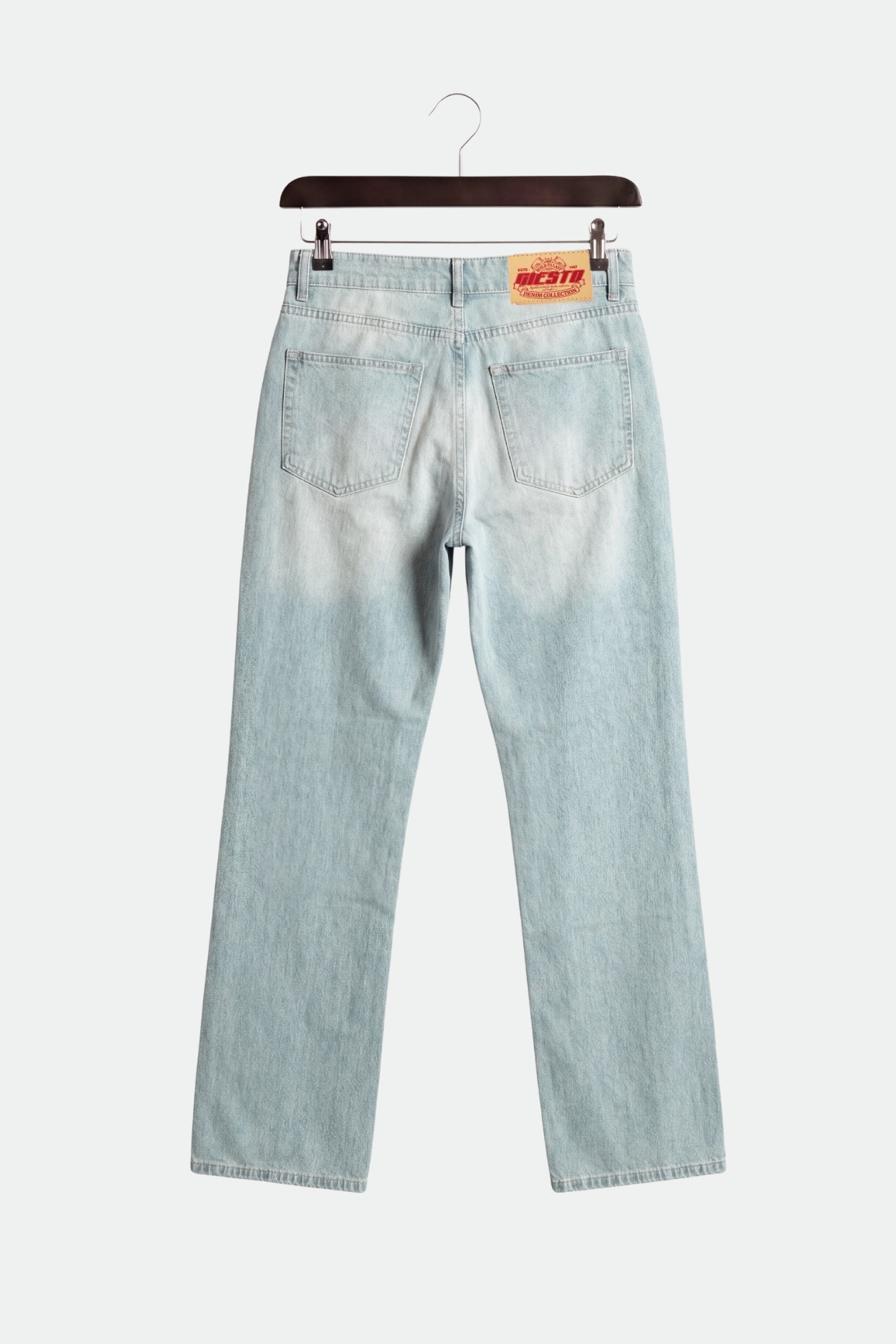FLARE LEG LIGHT BLUE JEANS