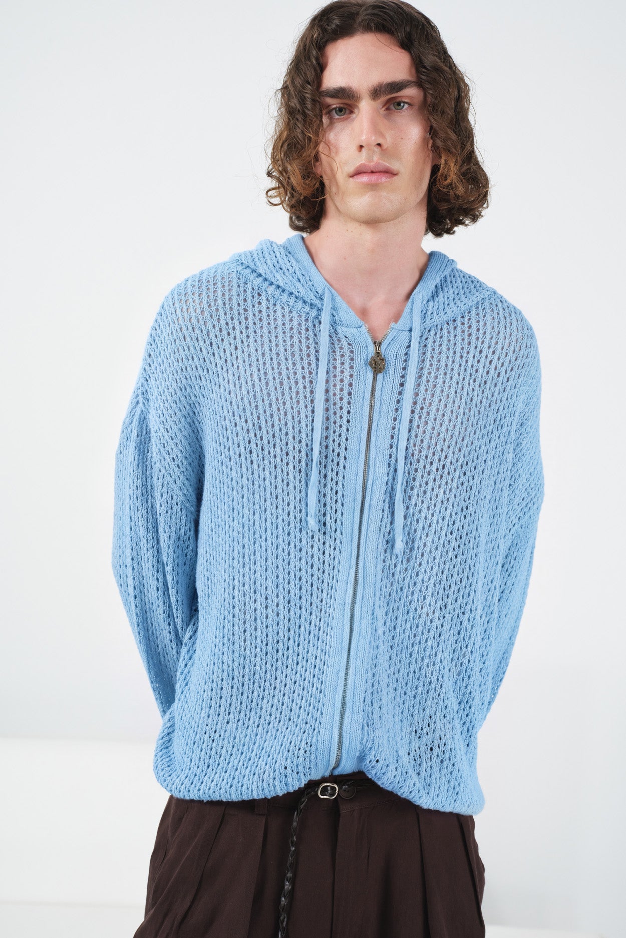 FERMUARLI HODİE MAVİ TRİKO