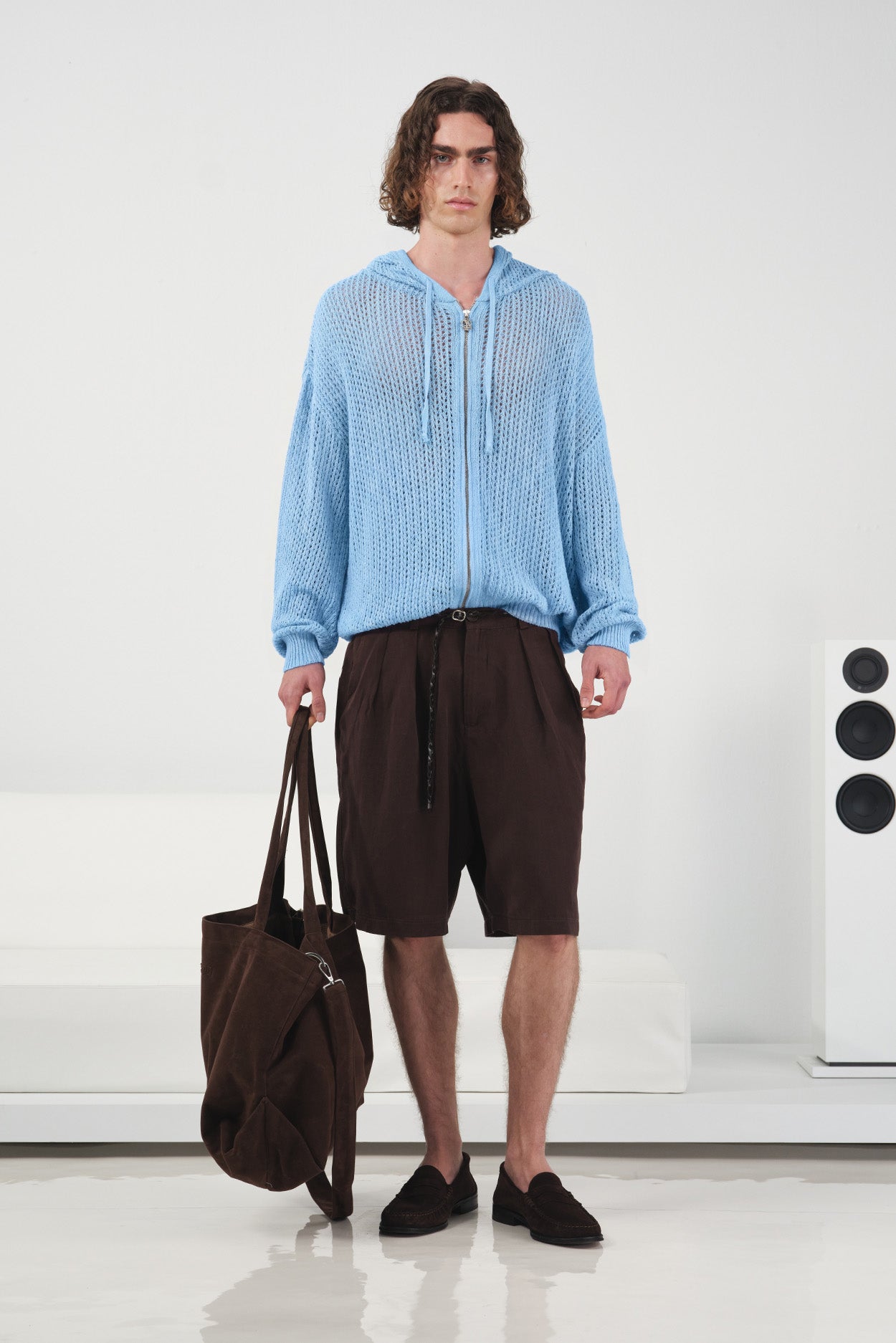 FERMUARLI HODİE MAVİ TRİKO