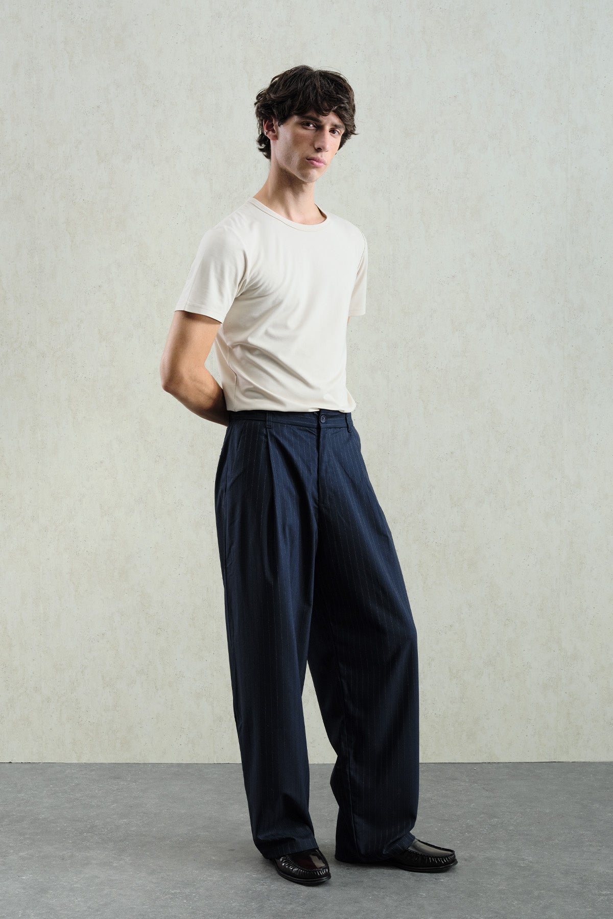 ÇİZGİLİ BALLOON FIT PANTOLON · 4