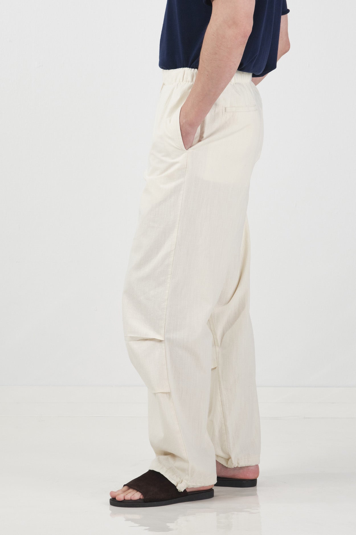 KETEN JOGGER BEJ PANTOLON