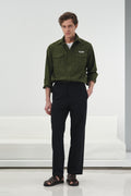 CLASSIC NAVY TECHNICAL PANTS WITH POCKETS