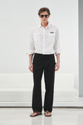 CLASSIC BLACK TECHNICAL TROUSERS WITH POCKETS