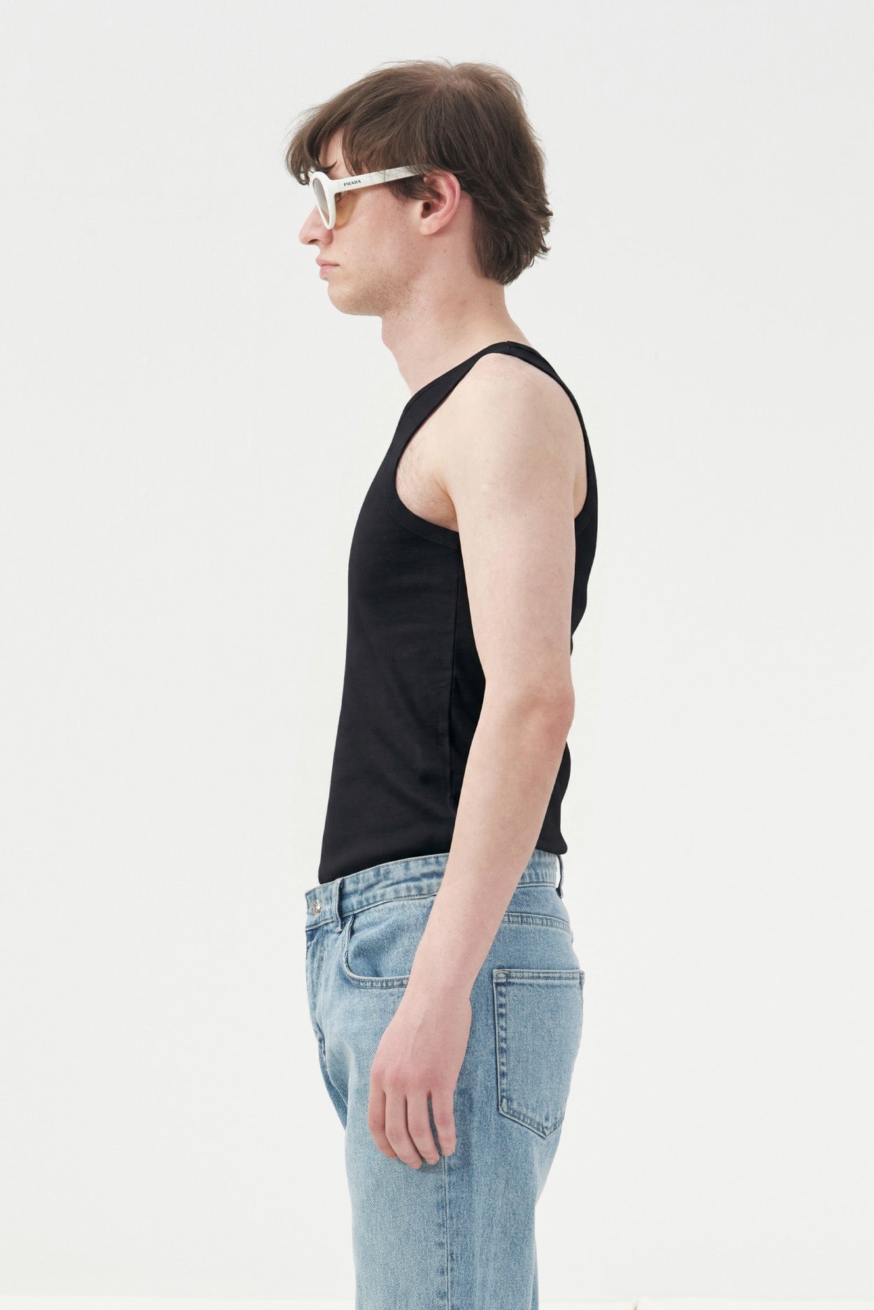 BASIC SLIM FIT SİYAH ATLET
