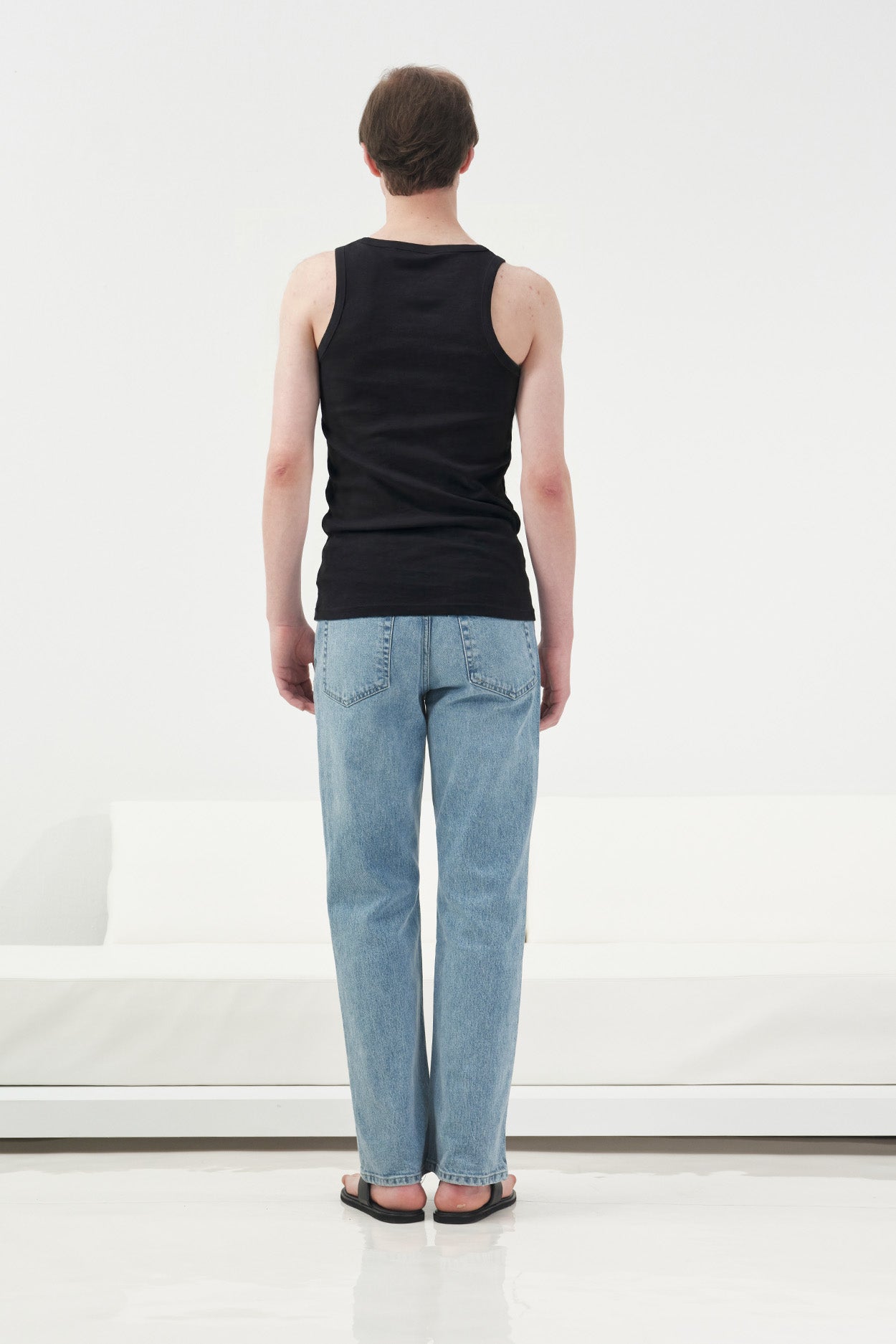 BASIC SLIM FIT SİYAH ATLET